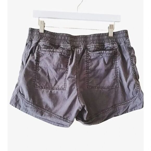 2 for $30 Aventura Charcoal Pockets Womens Beach Vacation Mid Rise Shorts SZ S - Picture 3 of 8